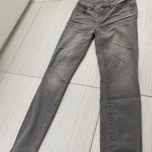 JCrew skinny jeans faded gray excellent condition